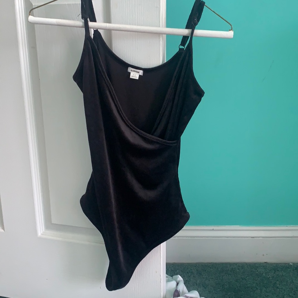 Velvet bodysuit
